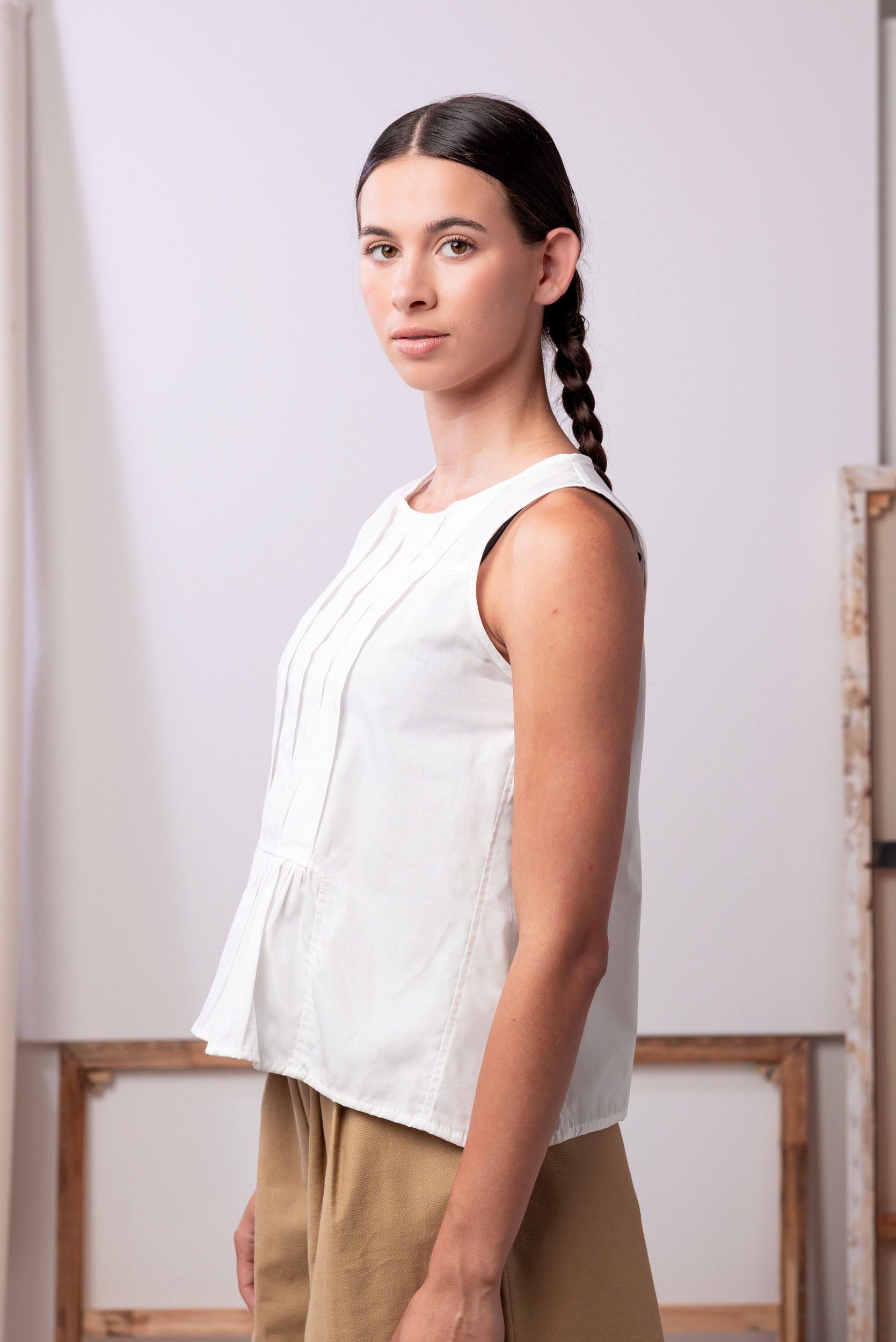 Liminal Top | Chalk | XL - ReCreate Clothing