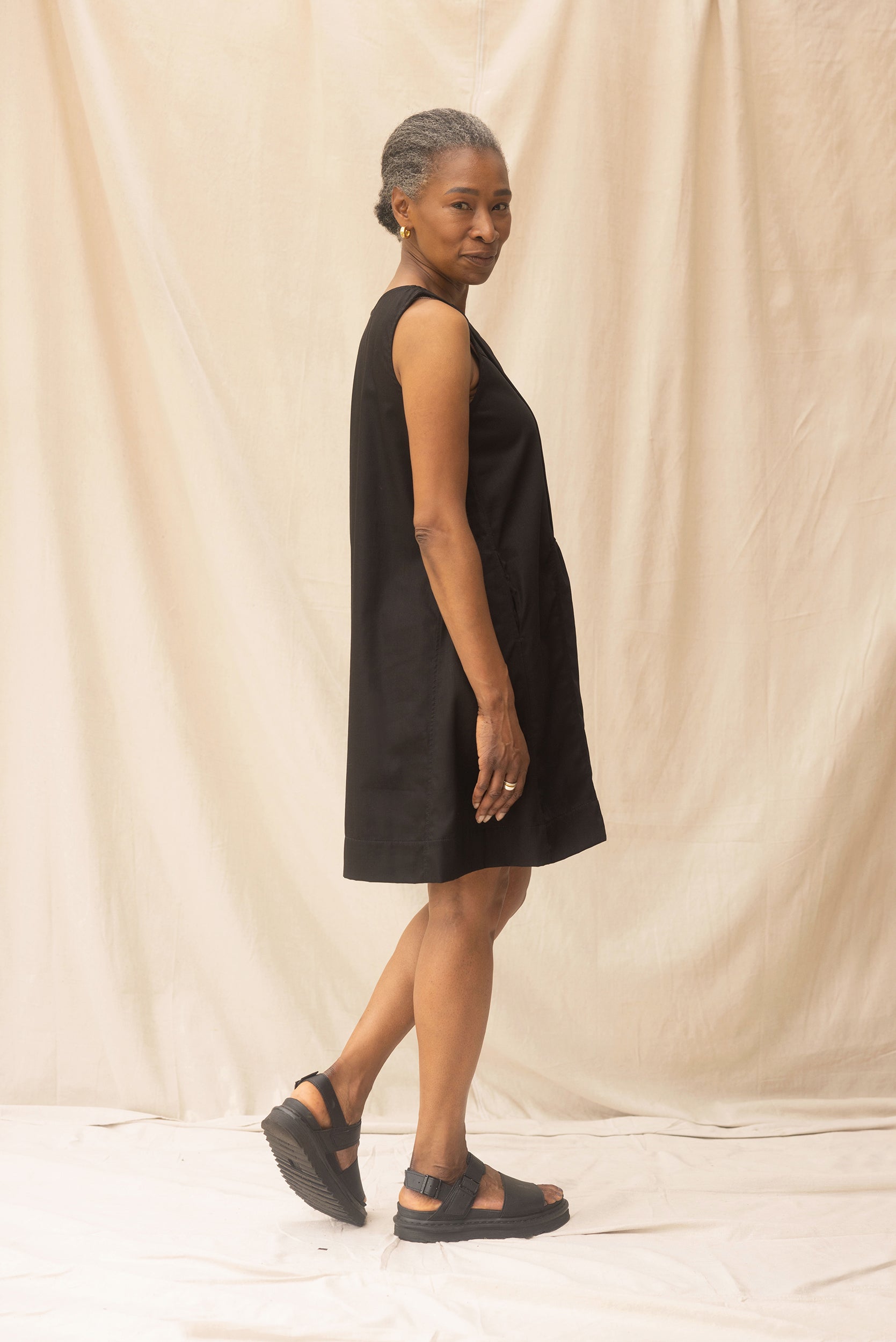 Liminal Dress | Black | S - ReCreate Clothing