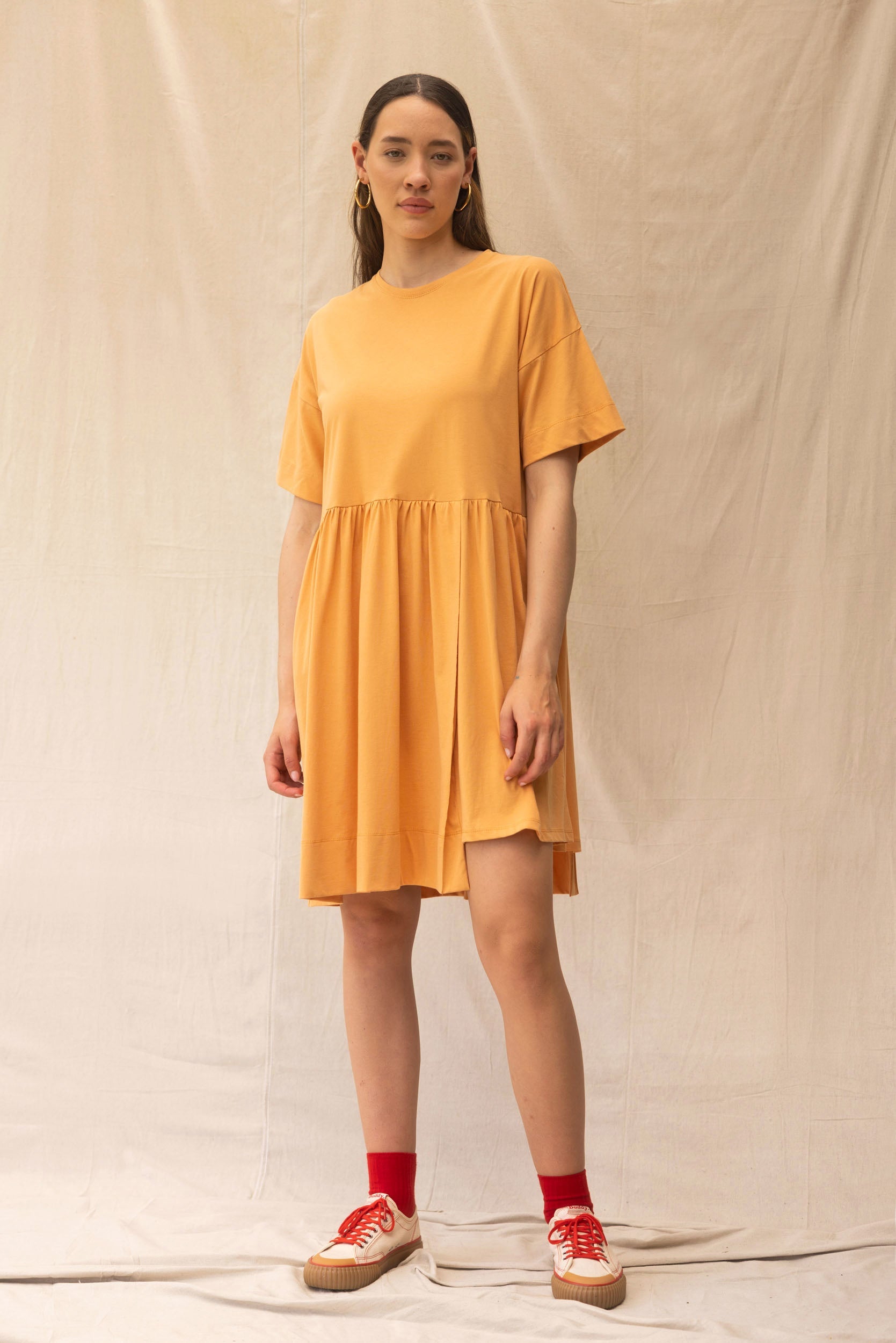 Hobby Dress | Cantaloupe | S - ReCreate Clothing