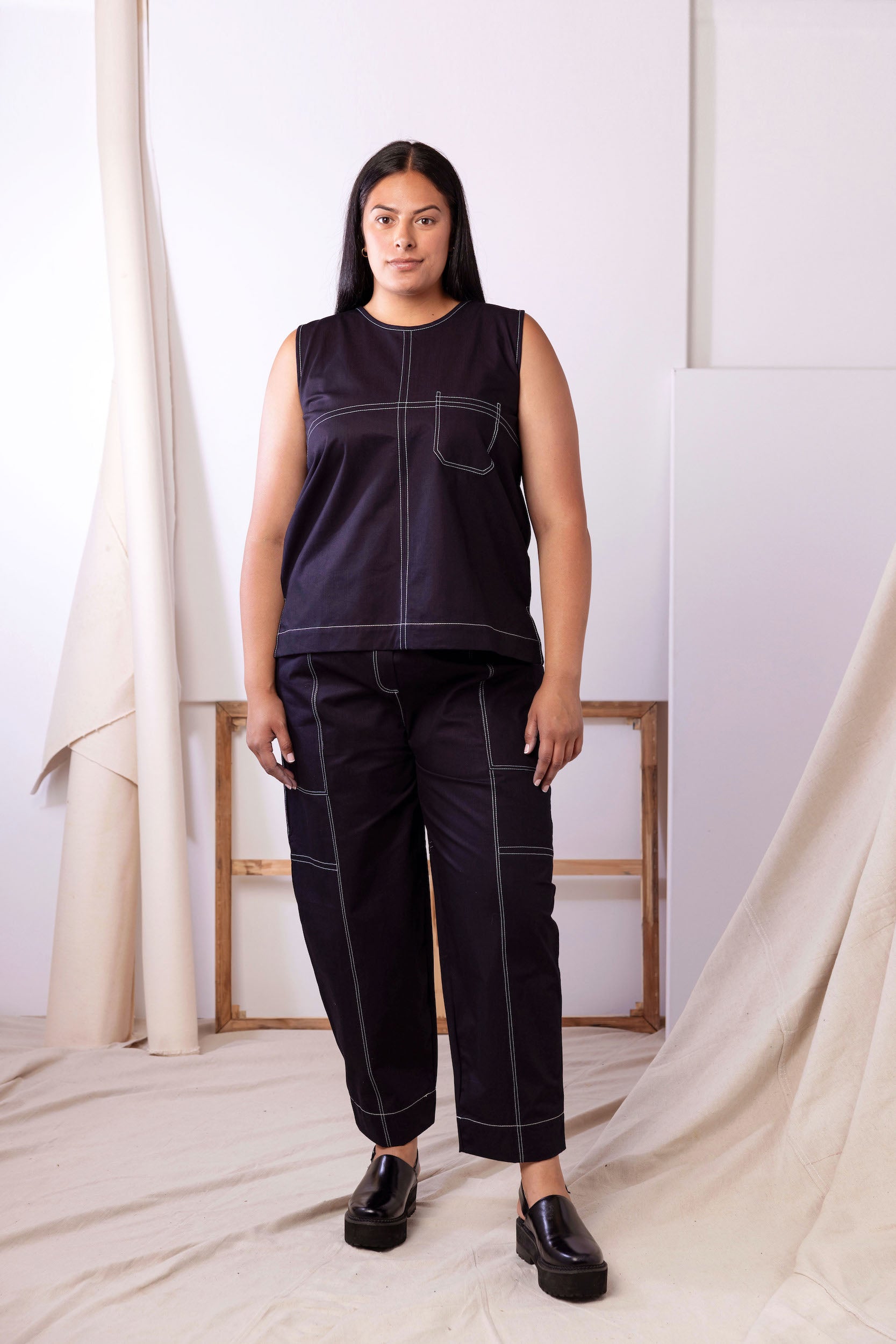 Sage Pant | Indigo - ReCreate Clothing