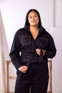 Boston Jacket | Indigo - ReCreate Clothing