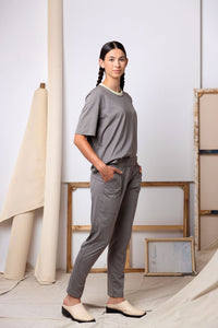 Gabriel Pant | Grey Sage - ReCreate Clothing