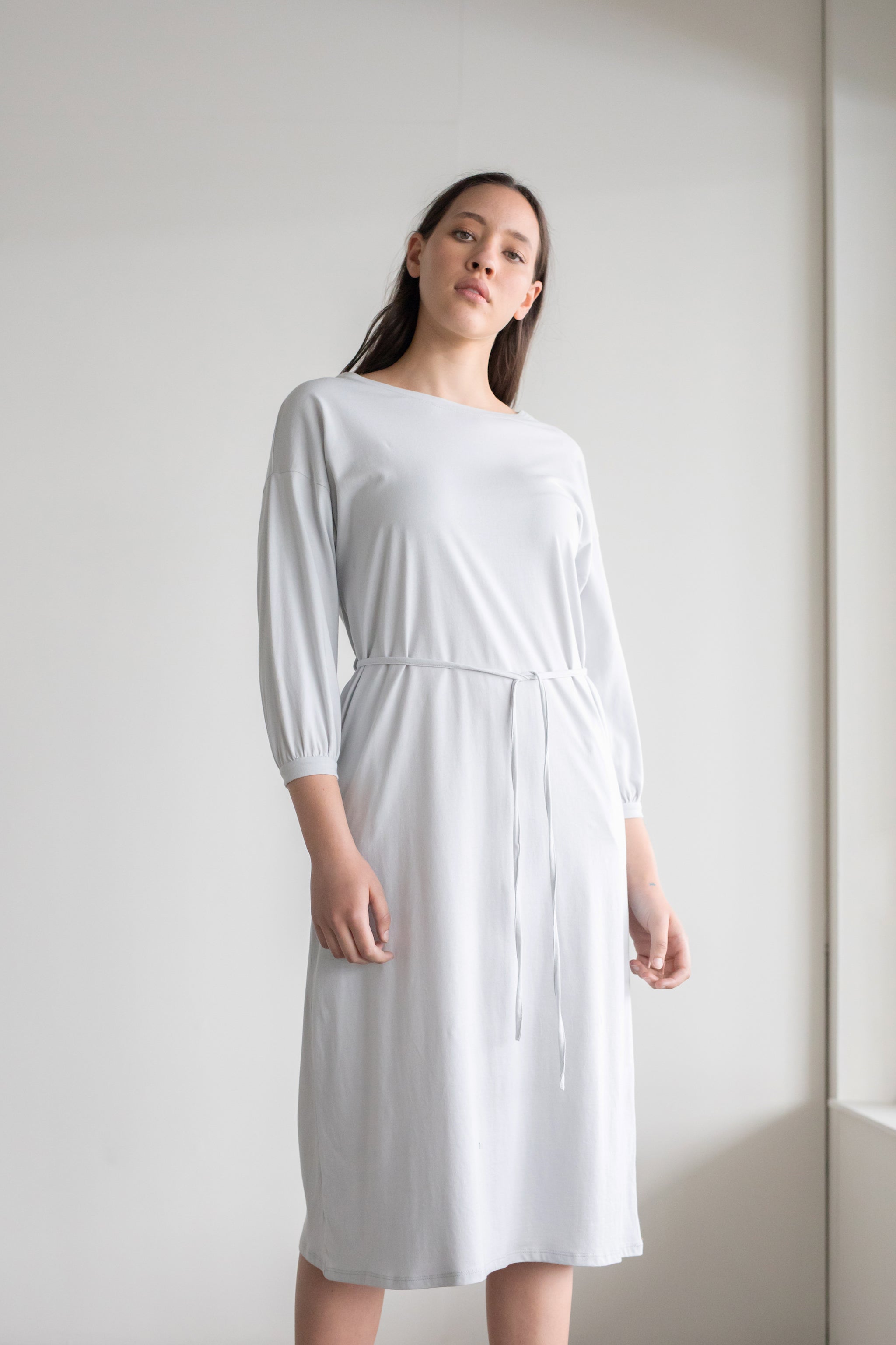 Accord Dress | Pale Grey | M - ReCreate Clothing