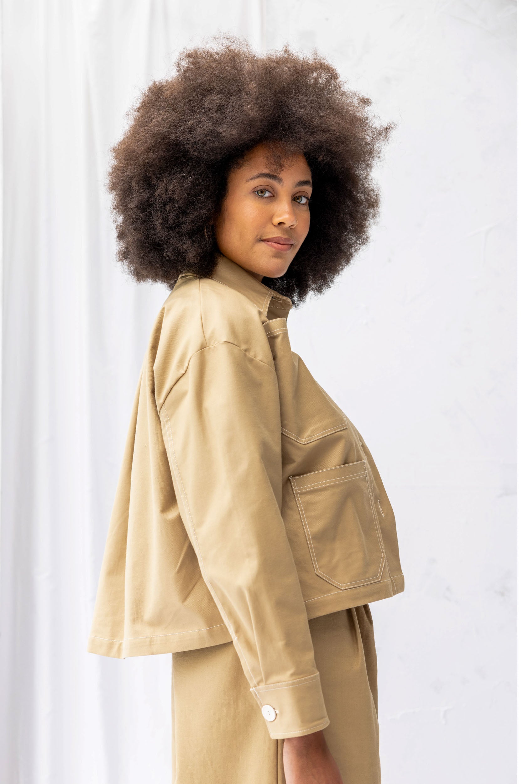Boston Jacket | Tan | M - ReCreate Clothing