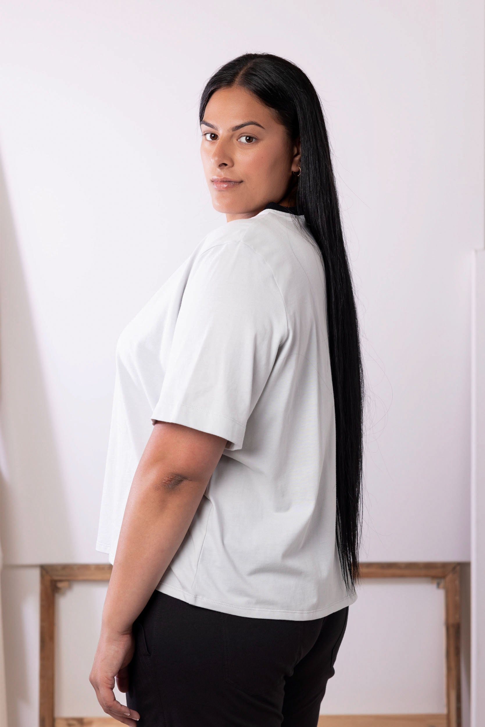 Buddy Tee | Pale Grey | XL - ReCreate Clothing