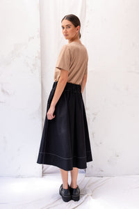 Cas Skirt | Black | XL - ReCreate Clothing