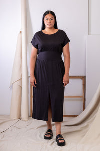 Chloe Dress | Black | XL - ReCreate Clothing