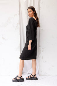 Cove Dress | Black | S - ReCreate Clothing