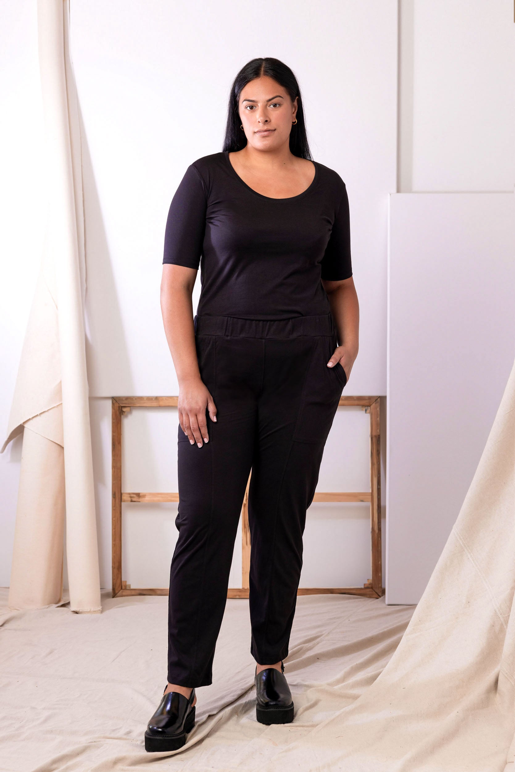 Gabriel Pant | Black | XS - ReCreate Clothing