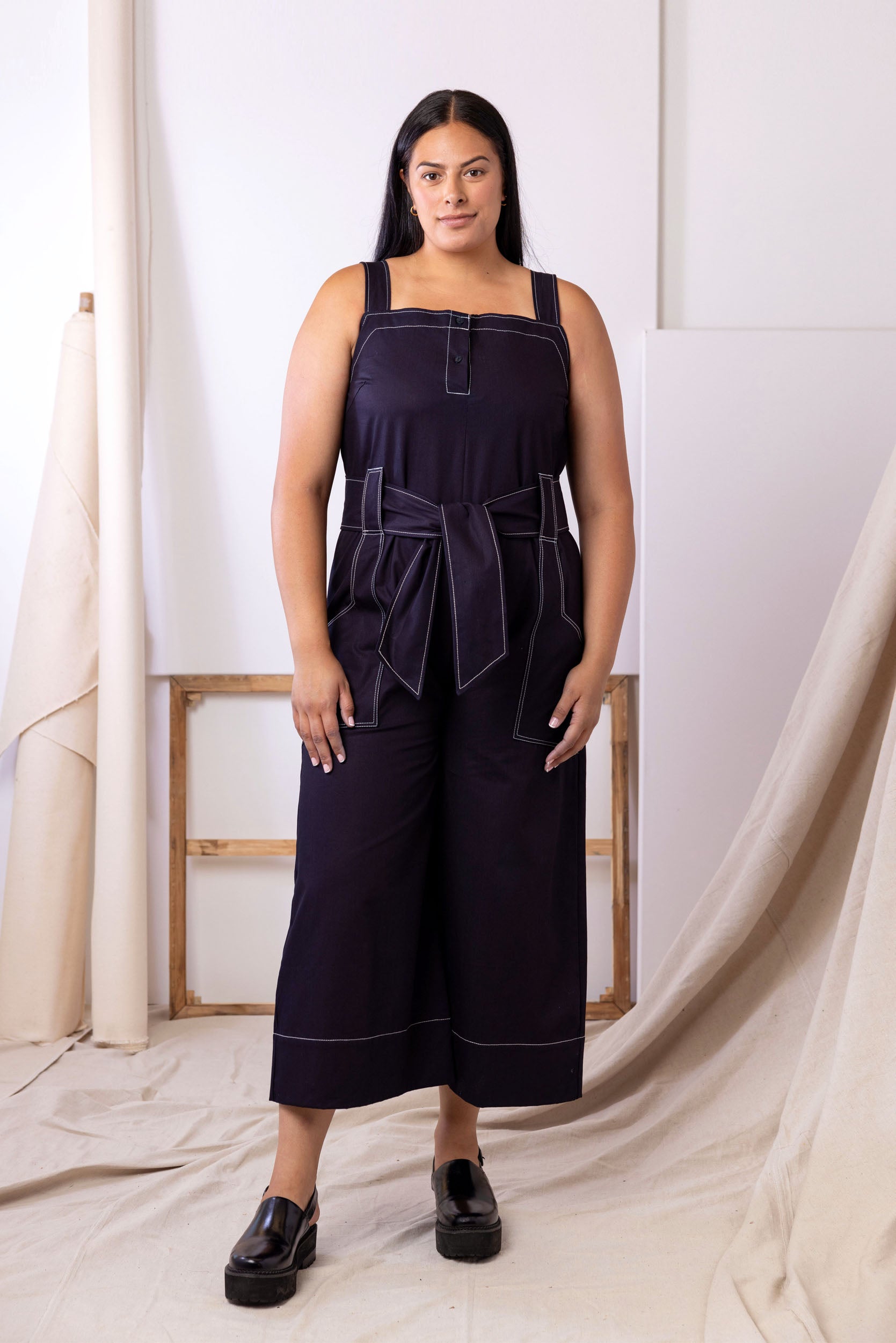 Goldie Jumpsuit | Indigo
