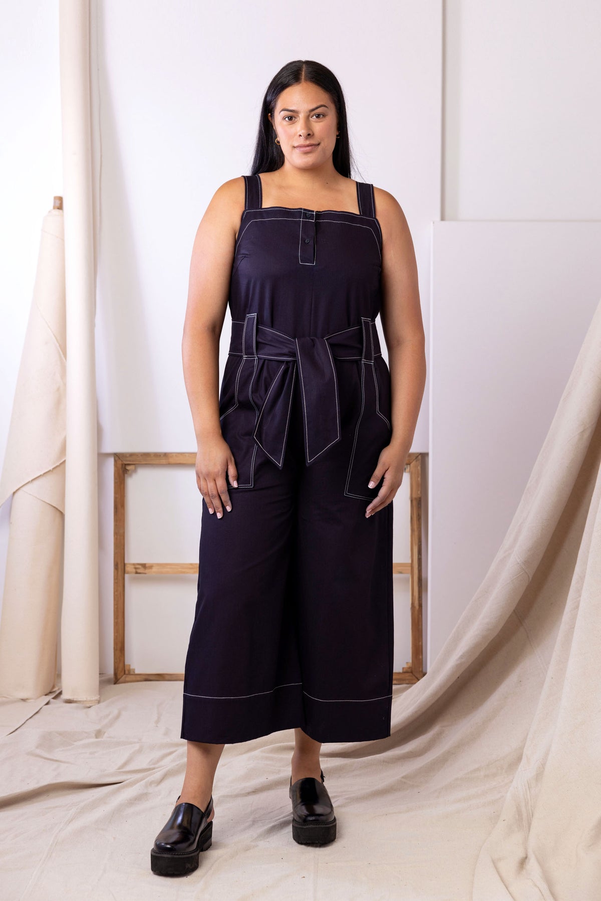 Goldie Jumpsuit | Indigo | XS - ReCreate Clothing