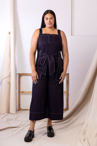 Goldie Jumpsuit | Indigo | XS - ReCreate Clothing