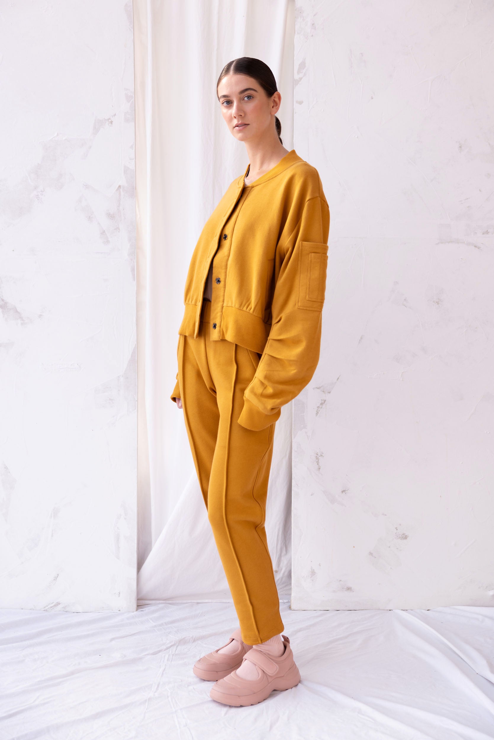 Home Trackpant | Marigold | XS - ReCreate Clothing