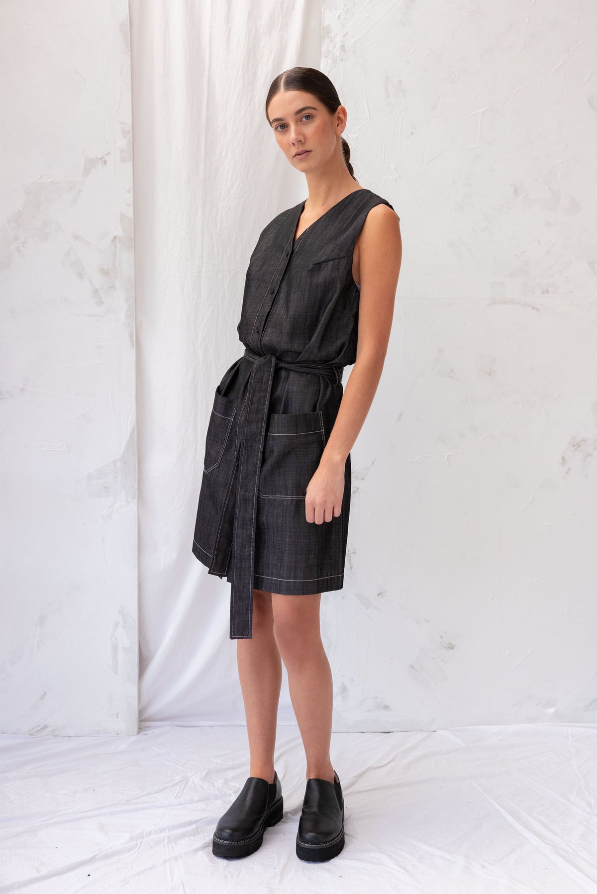 Orchard Dress | Midnight - ReCreate Clothing