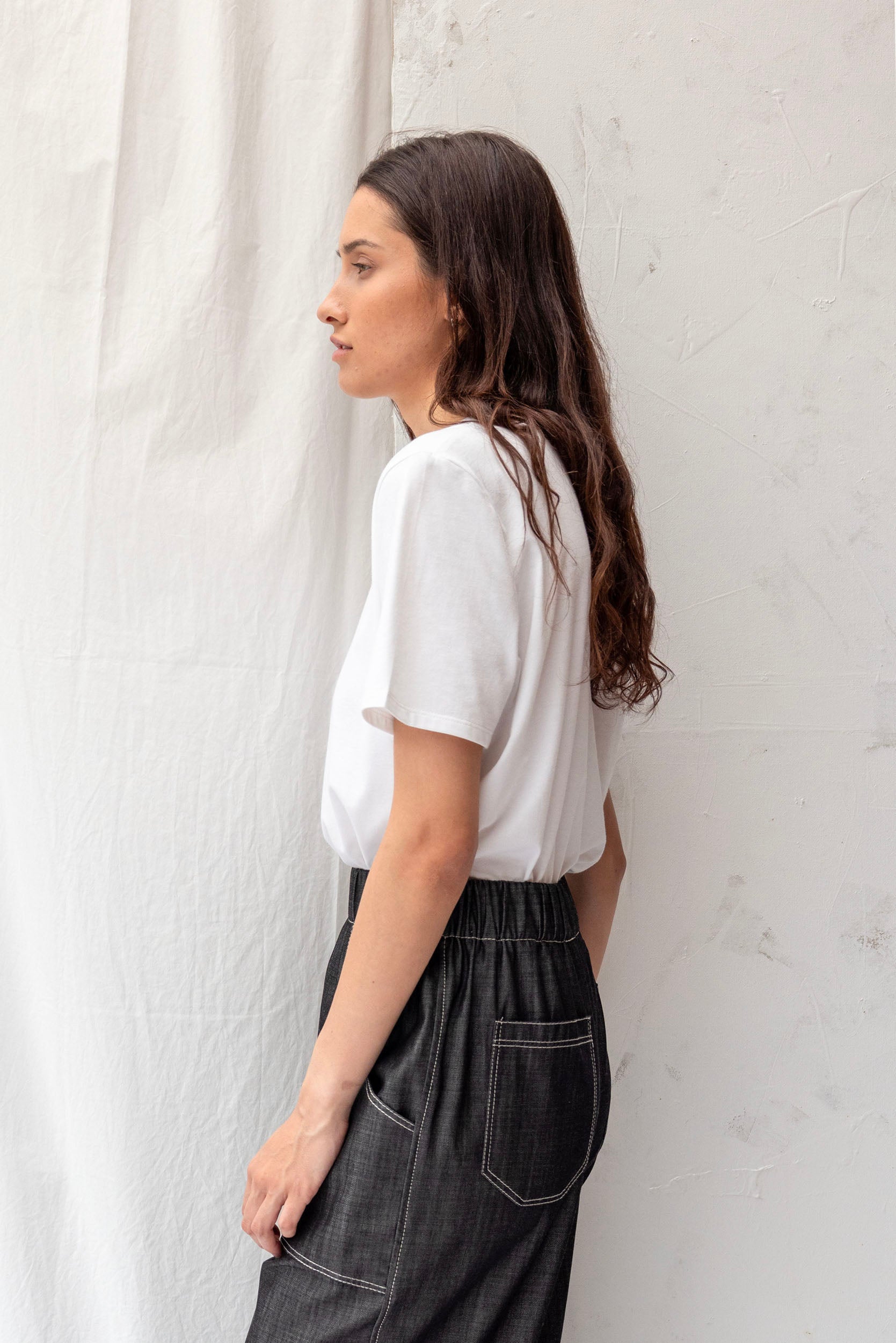Key Tee | White | XL - ReCreate Clothing
