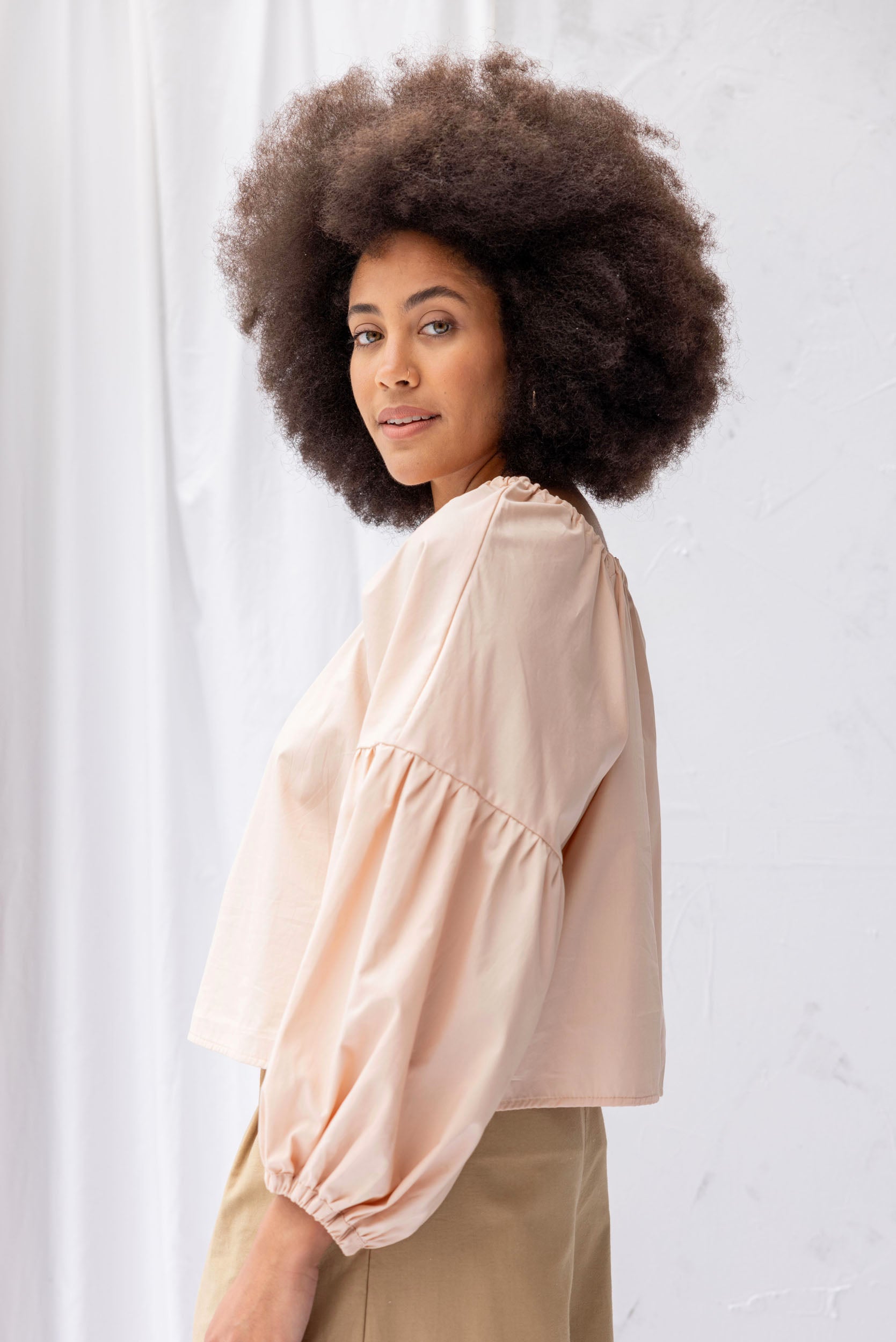 Mahina Top | Blush - ReCreate Clothing