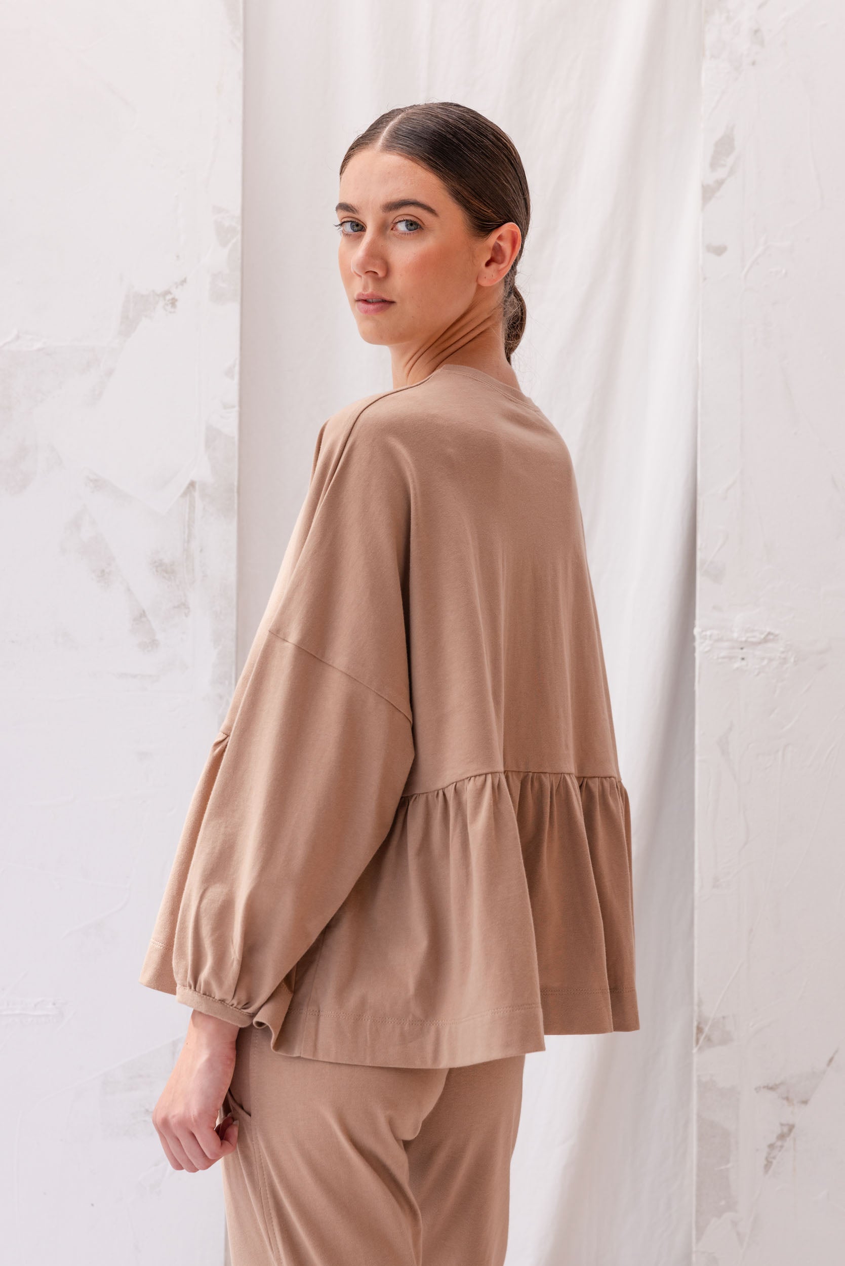 Step Up Top | Clay | S - ReCreate Clothing