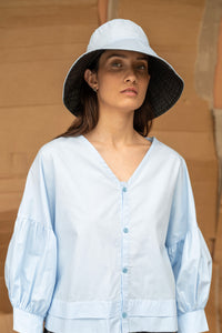 Thursday Top | Sky Blue | S - ReCreate Clothing