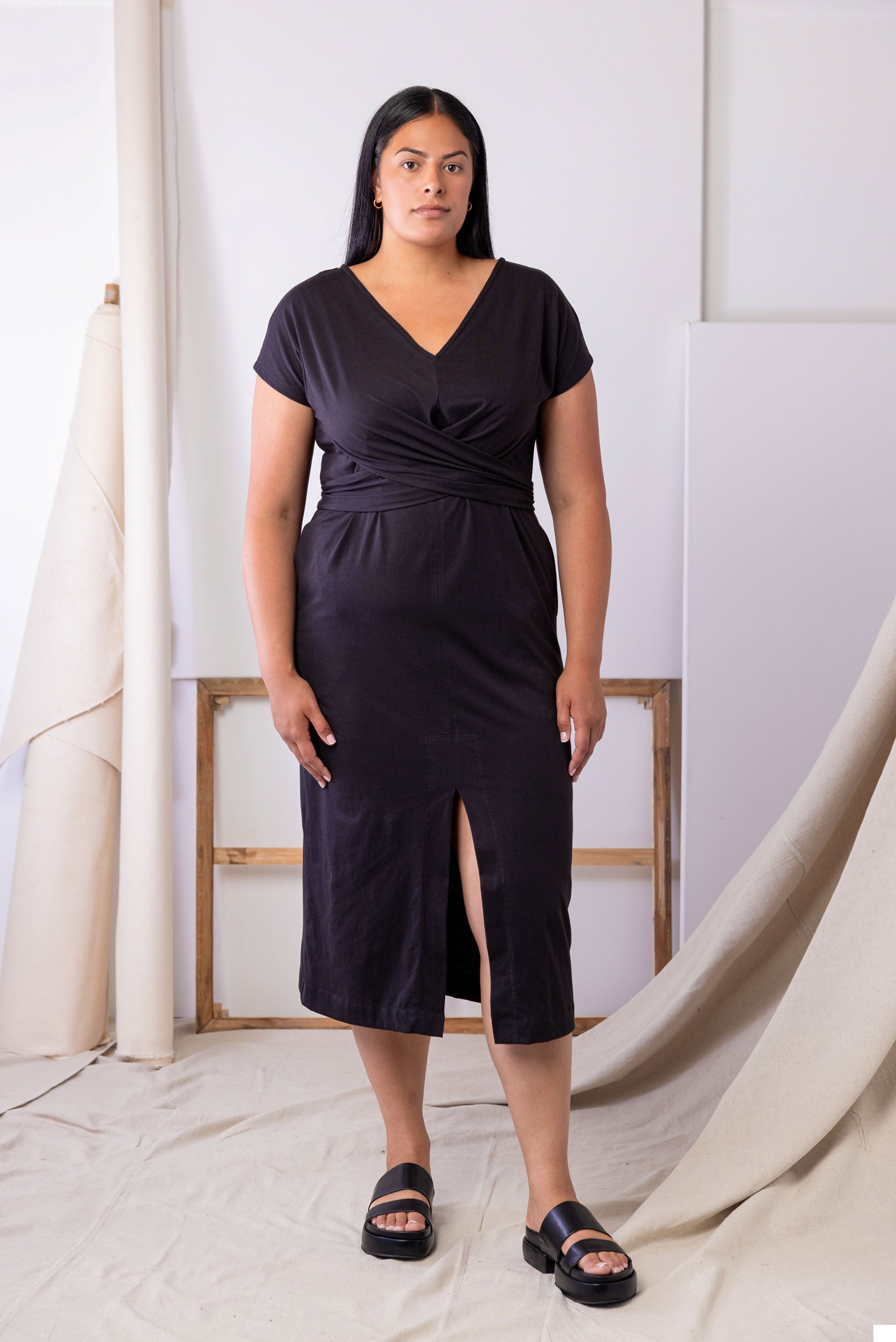 Turn Dress | Black