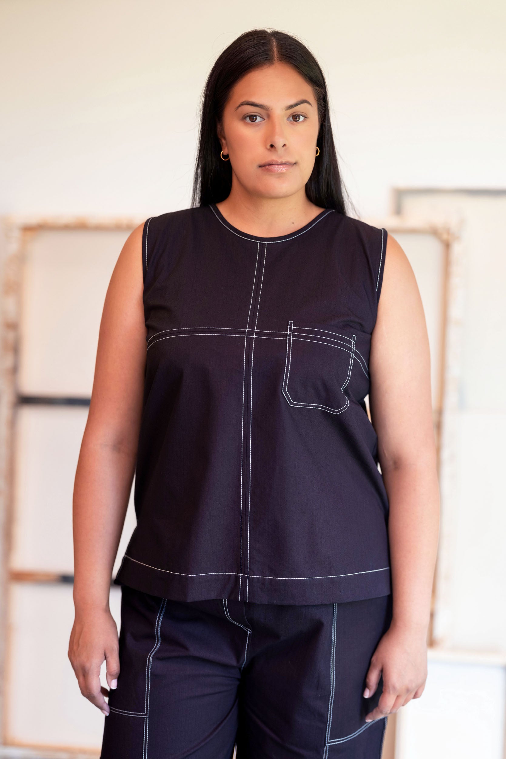 Upside Top | Indigo | XS - ReCreate Clothing