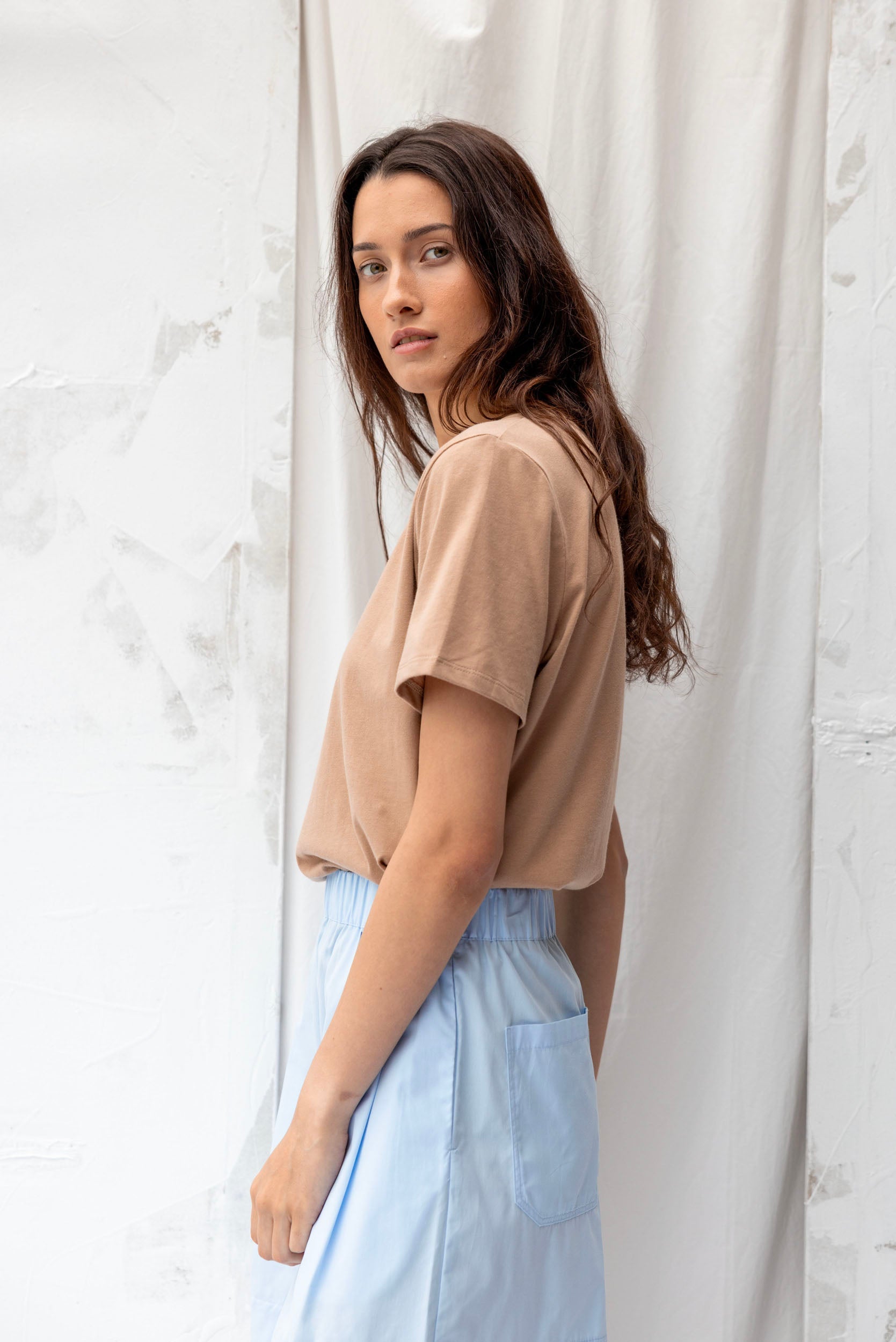 Key Tee | Clay | XS - ReCreate Clothing