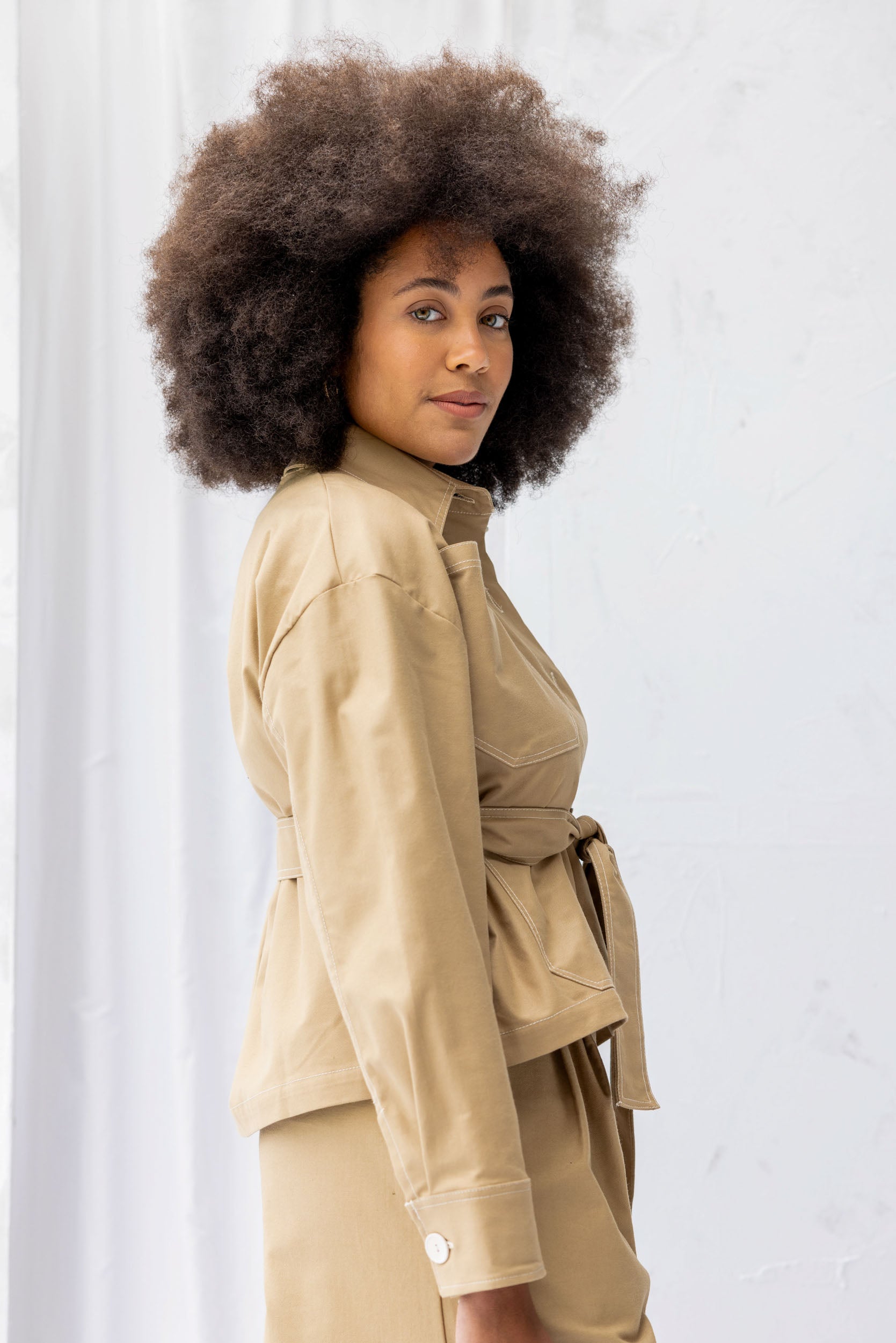 Boston Jacket | Tan | M - ReCreate Clothing