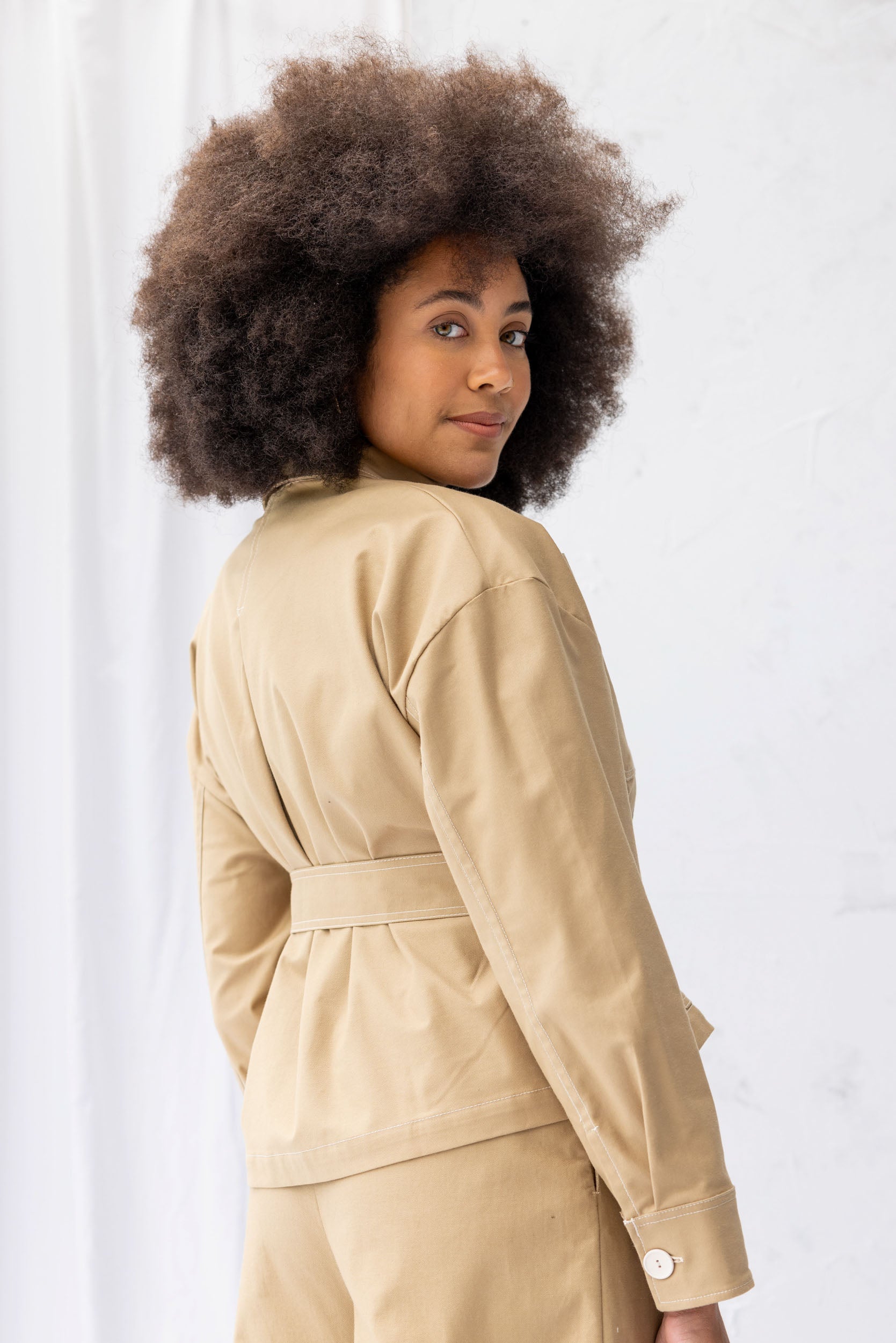 Boston Jacket | Tan | M - ReCreate Clothing