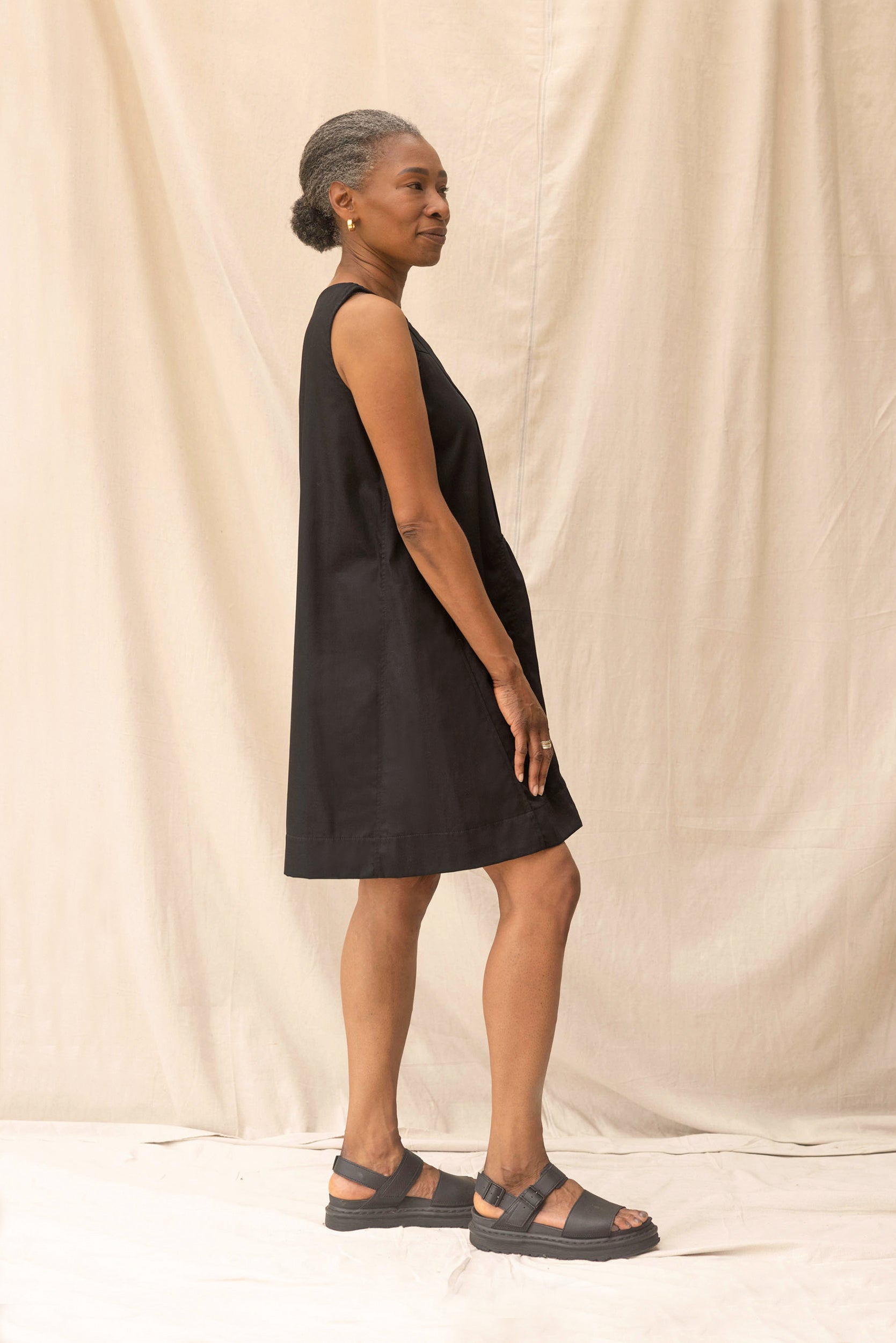 Liminal Dress | Black | S - ReCreate Clothing
