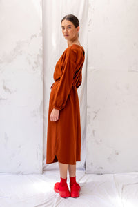Ahead Dress | Chestnut | S - ReCreate Clothing
