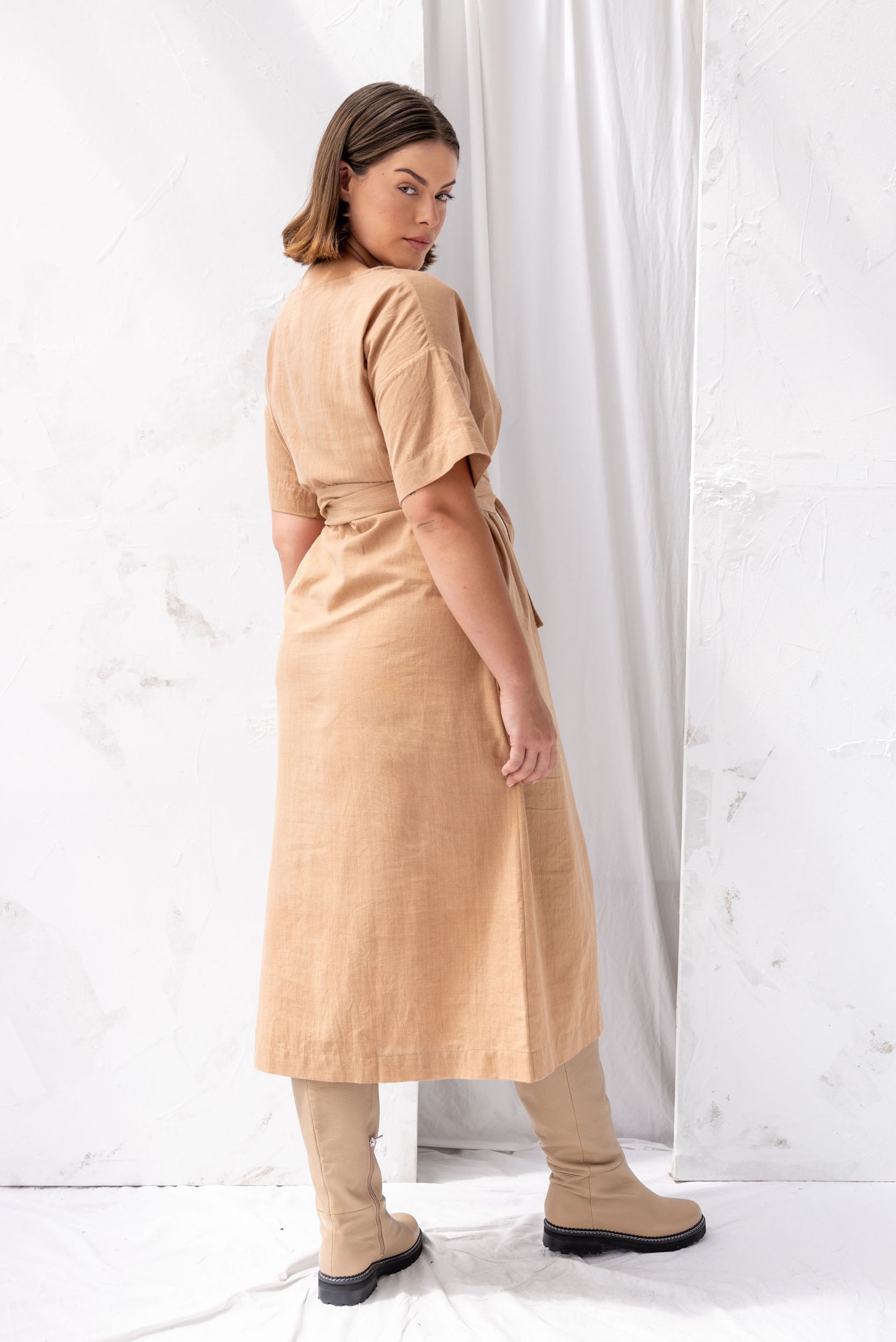 Array Dress | Earth | L - ReCreate Clothing