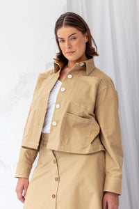 Boston Jacket | Tan | M - ReCreate Clothing