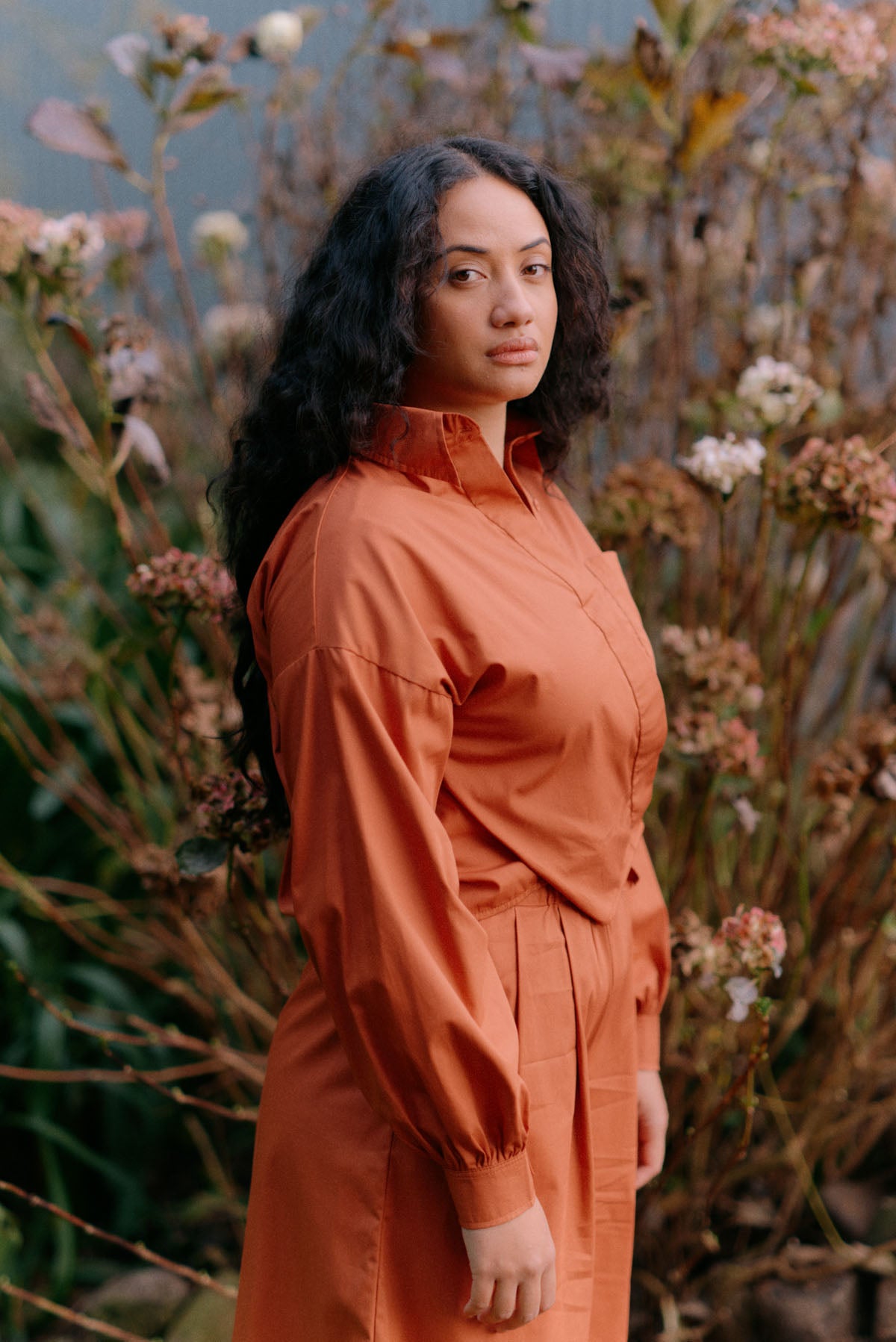 Boxy Shirt | Burnt Sienna