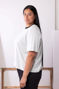 Buddy Tee | Pale Grey | XL - ReCreate Clothing