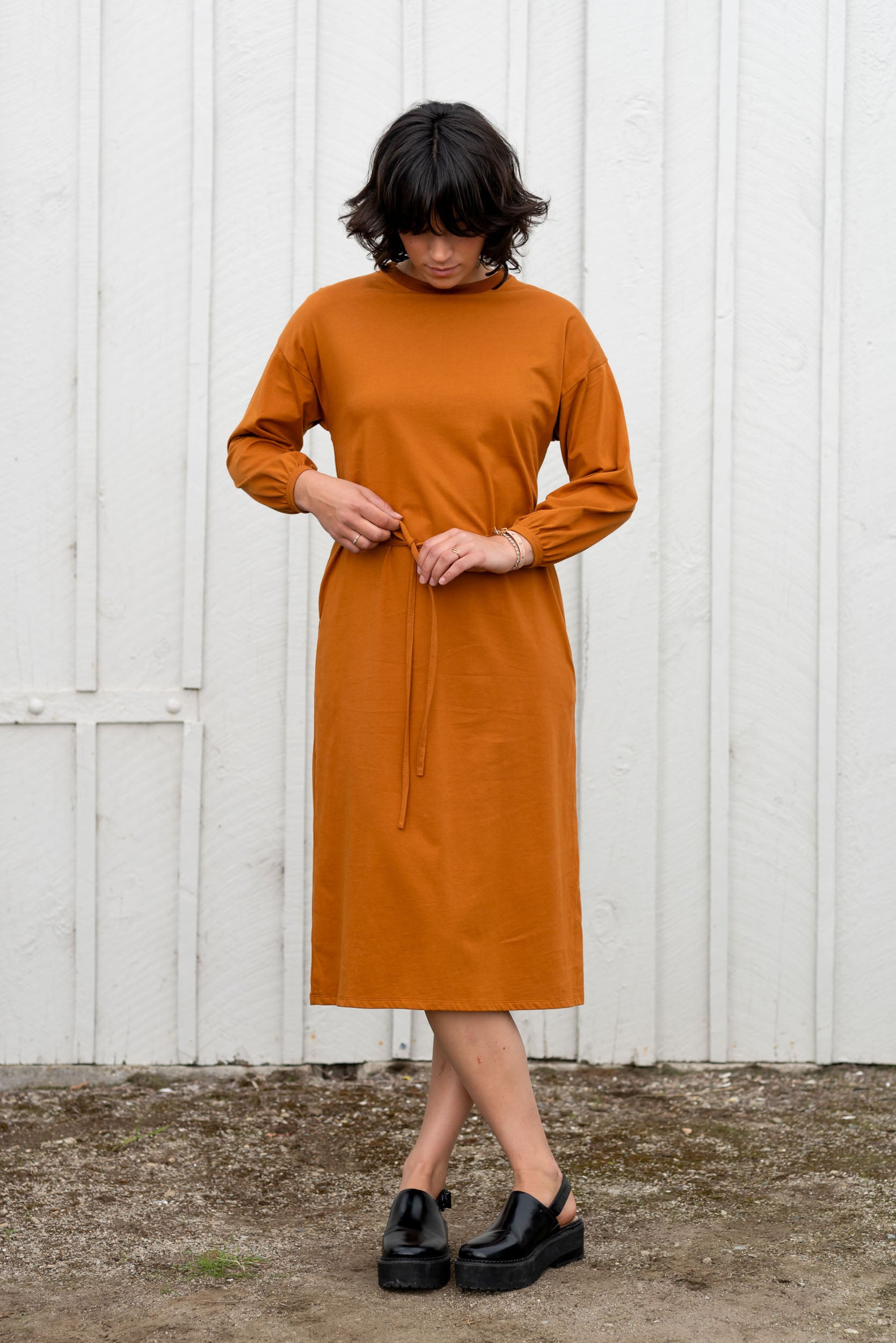 Concord Dress | Rust