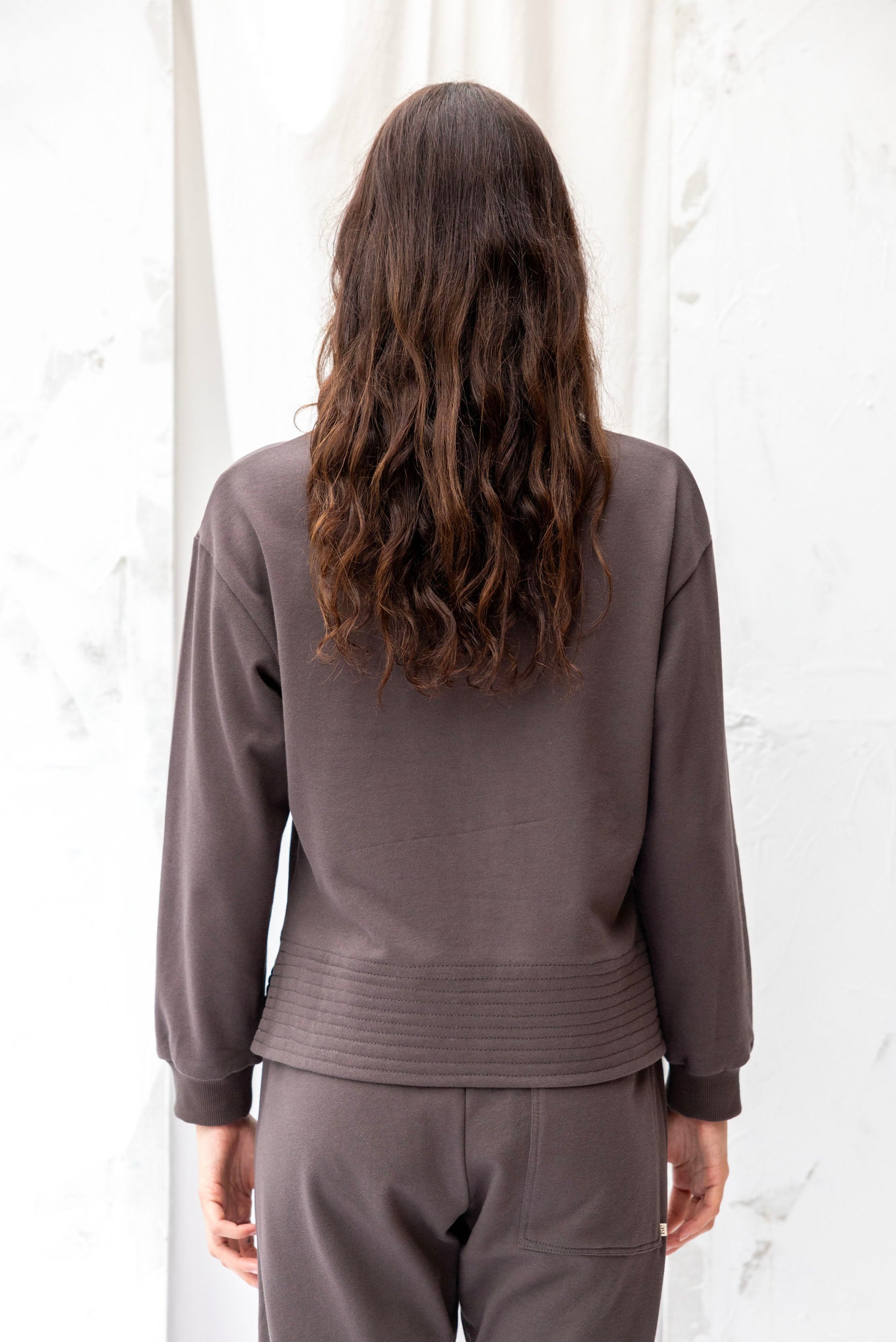 Edie Sweatshirt | Charcoal