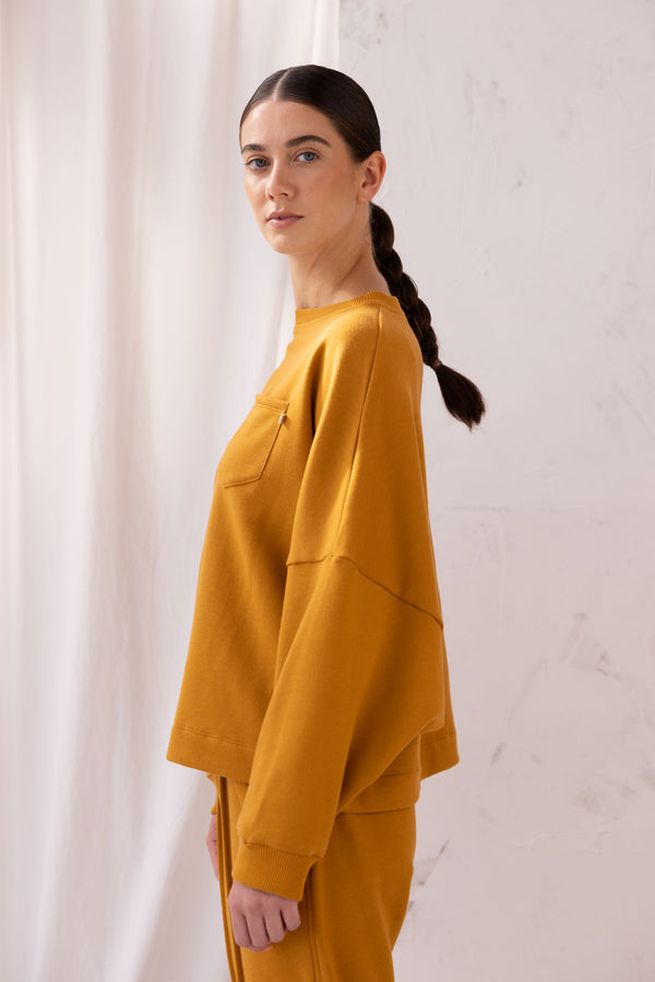 Entity Sweatshirt | Marigold | ReCreate Clothing