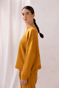 Entity Sweatshirt | Marigold | S - ReCreate Clothing