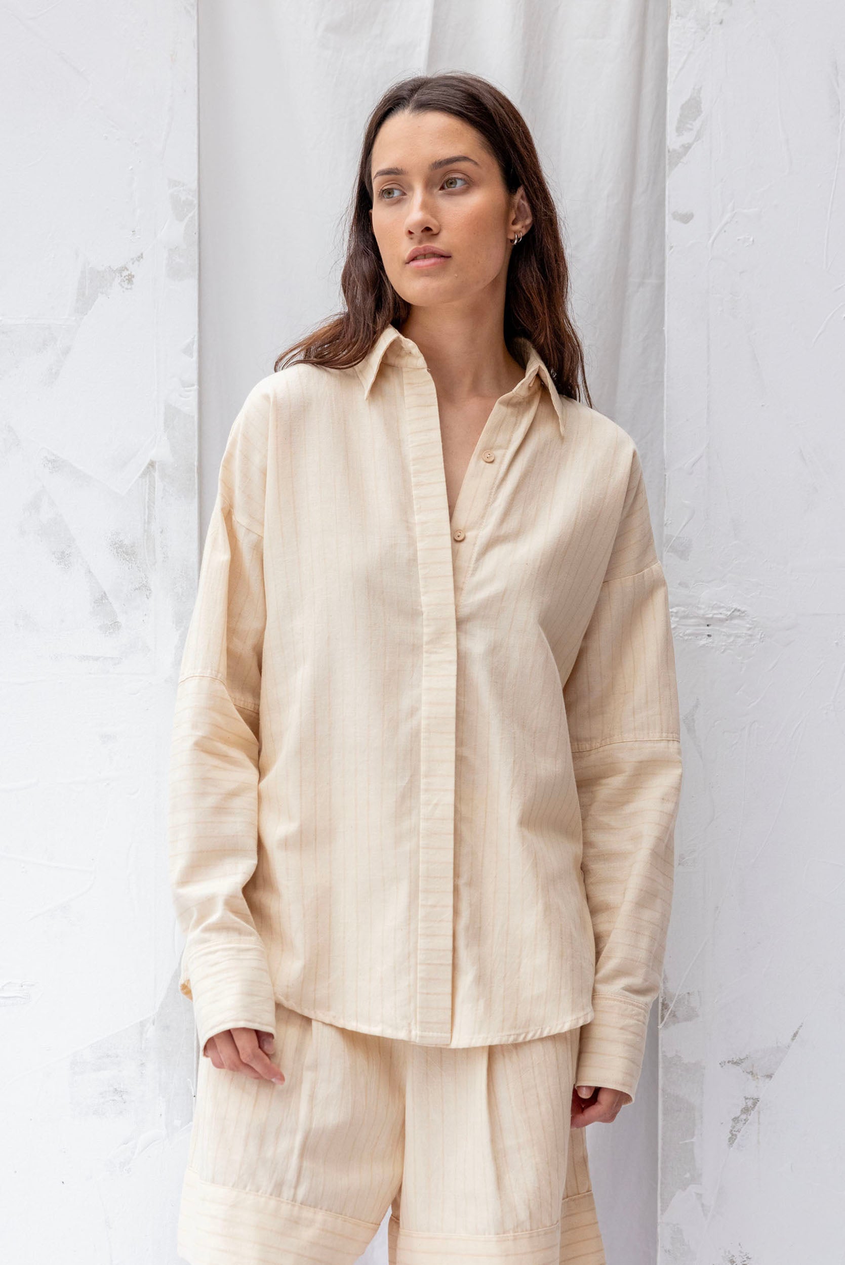 Finders Shirt | Natural Stripe