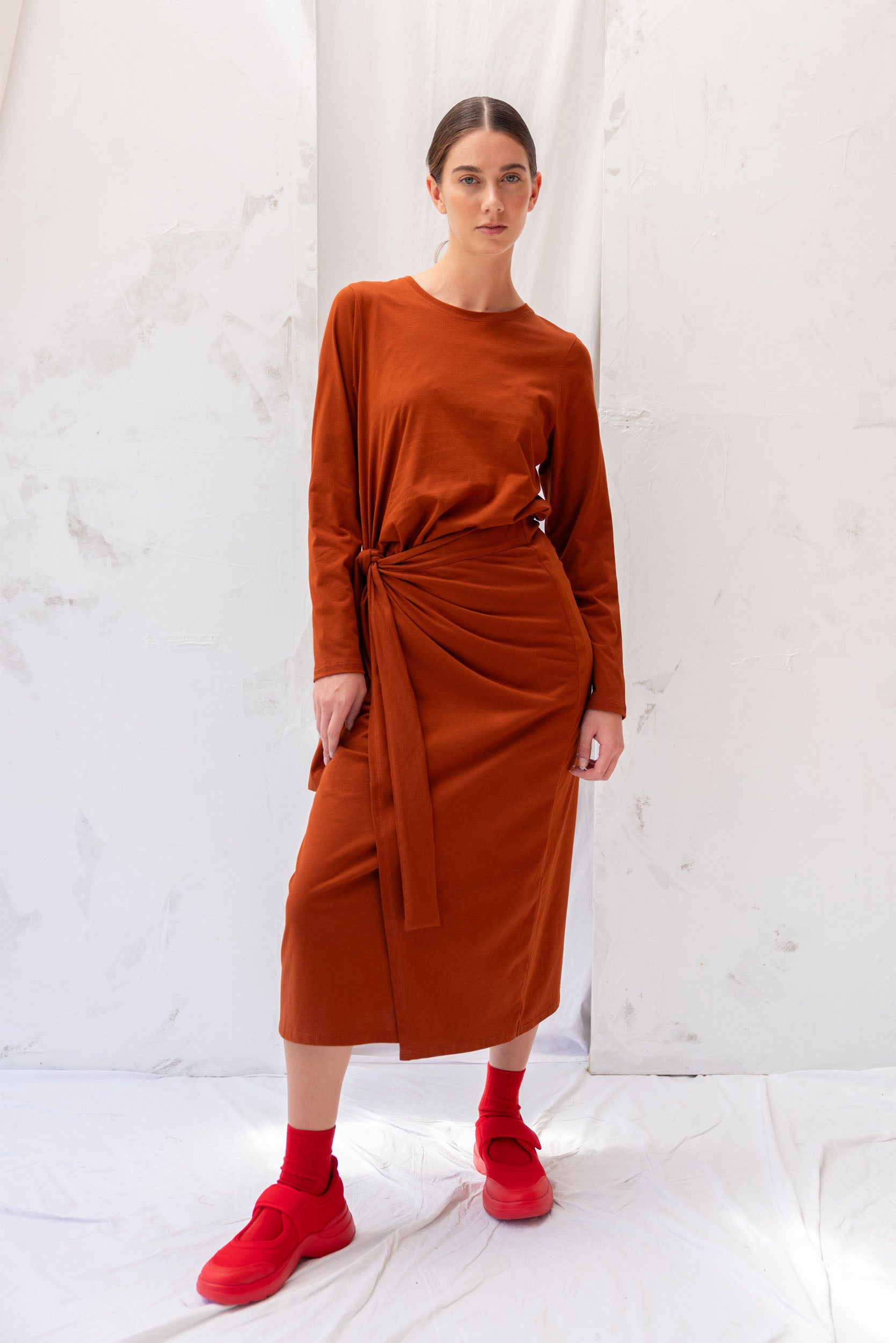 Inclination Dress | Chestnut