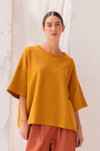 Joy Sweatshirt Tee | Marigold | XL - ReCreate Clothing