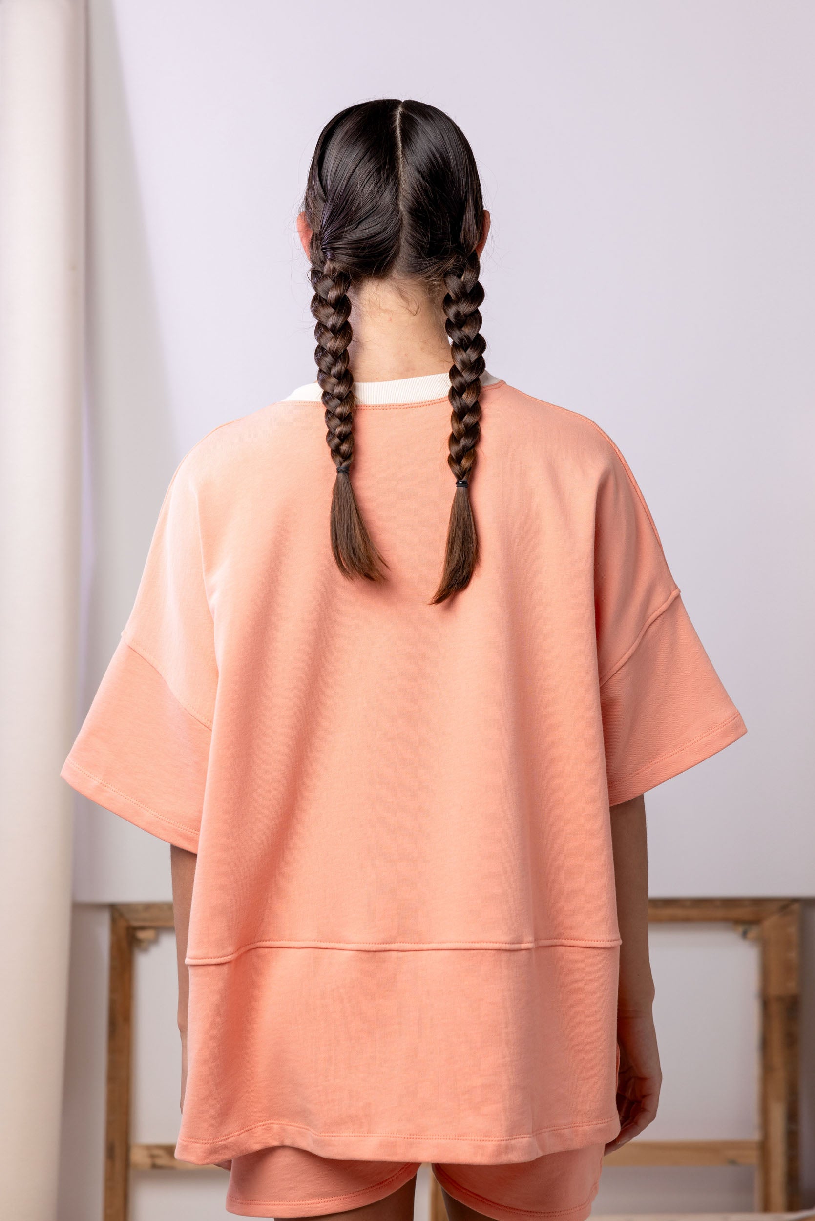 Love Sweatshirt Tee | Peony | S - ReCreate Clothing