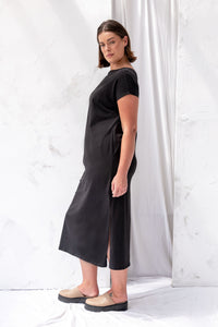 Noah Reversible Dress | Black - ReCreate Clothing