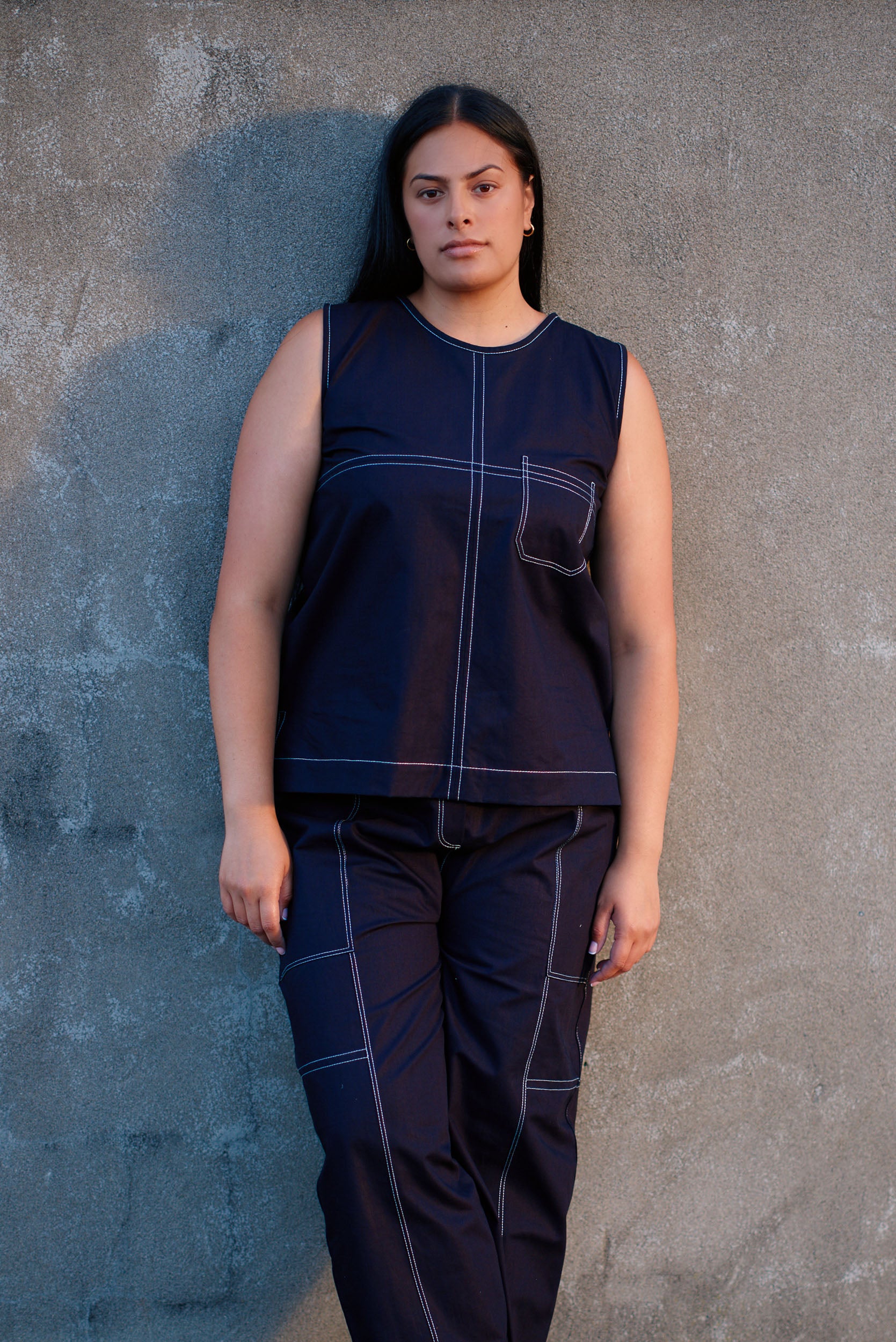 Upside Top | Indigo | XS - ReCreate Clothing