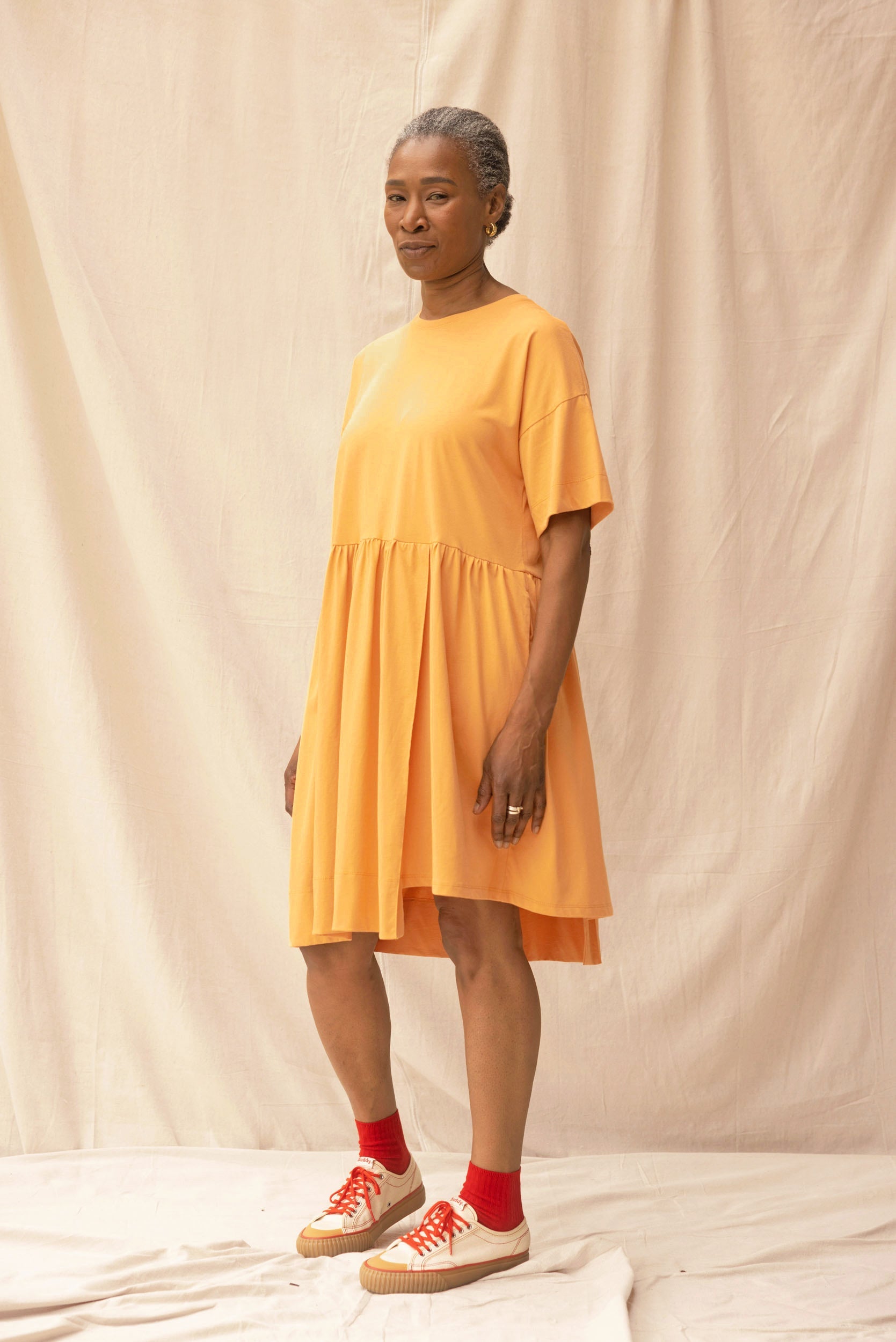 Hobby Dress | Cantaloupe | S - ReCreate Clothing