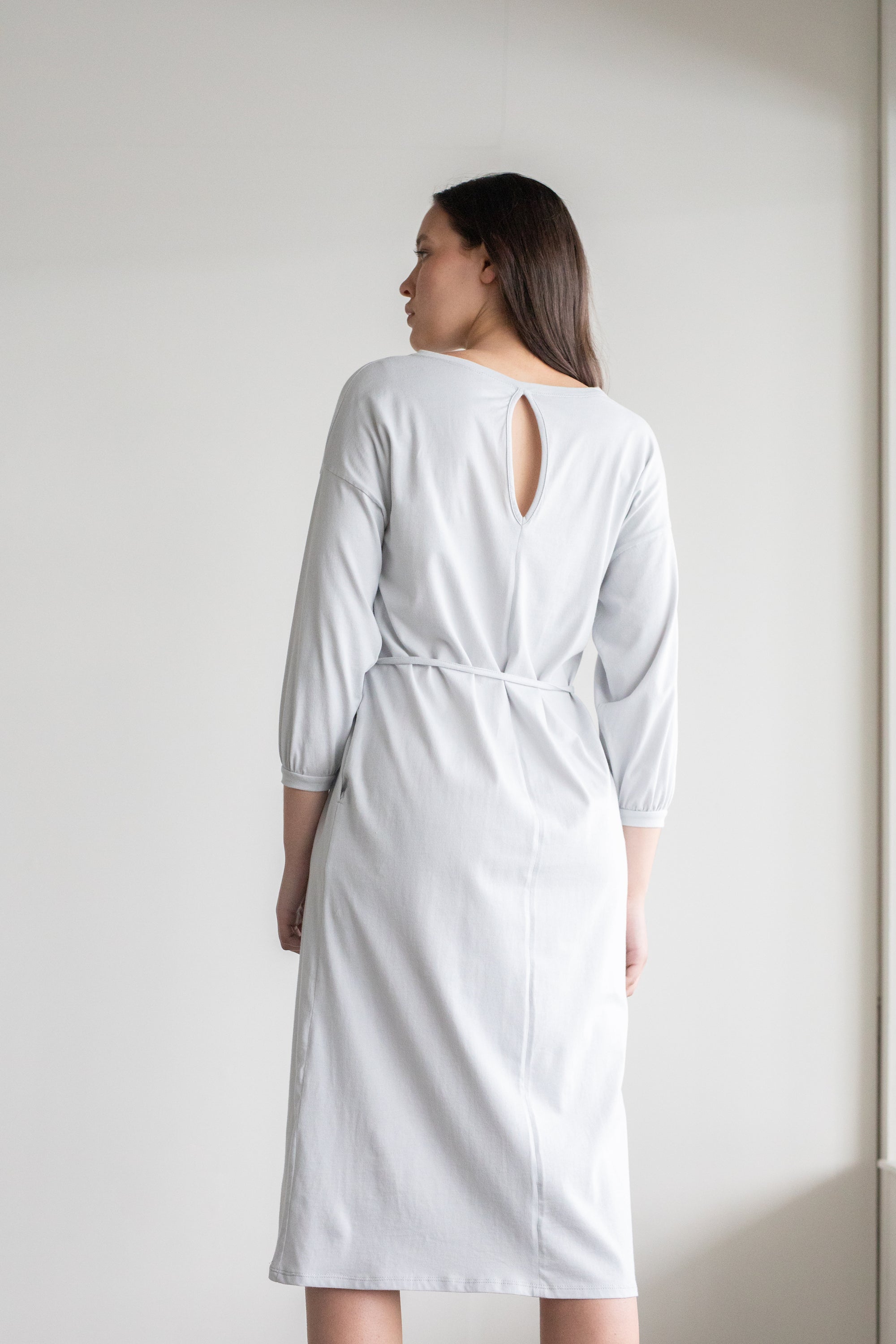 Accord Dress | Pale Grey | M - ReCreate Clothing