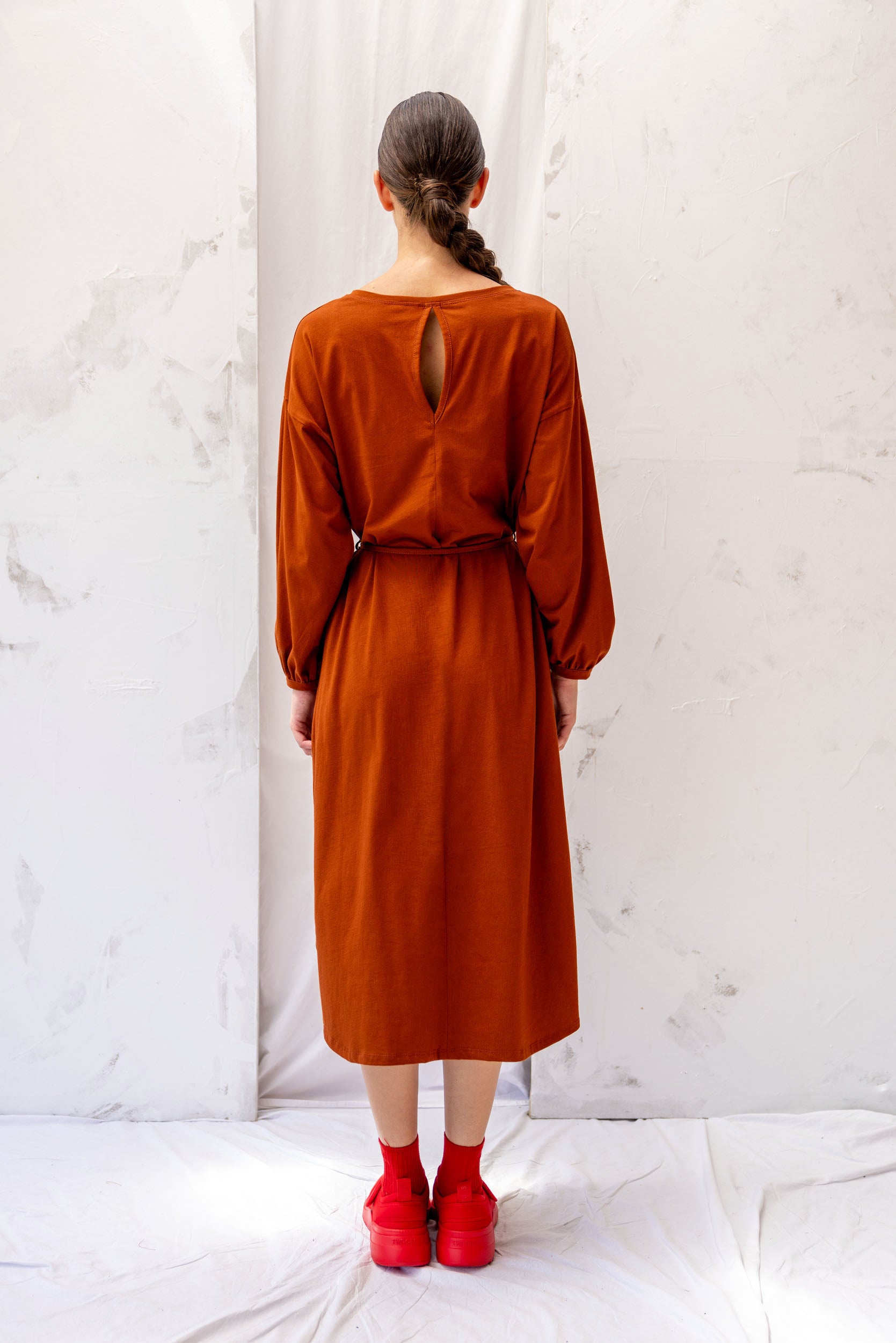 Ahead Dress | Chestnut | S - ReCreate Clothing