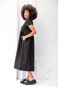 Amelie Dress | Black - ReCreate Clothing