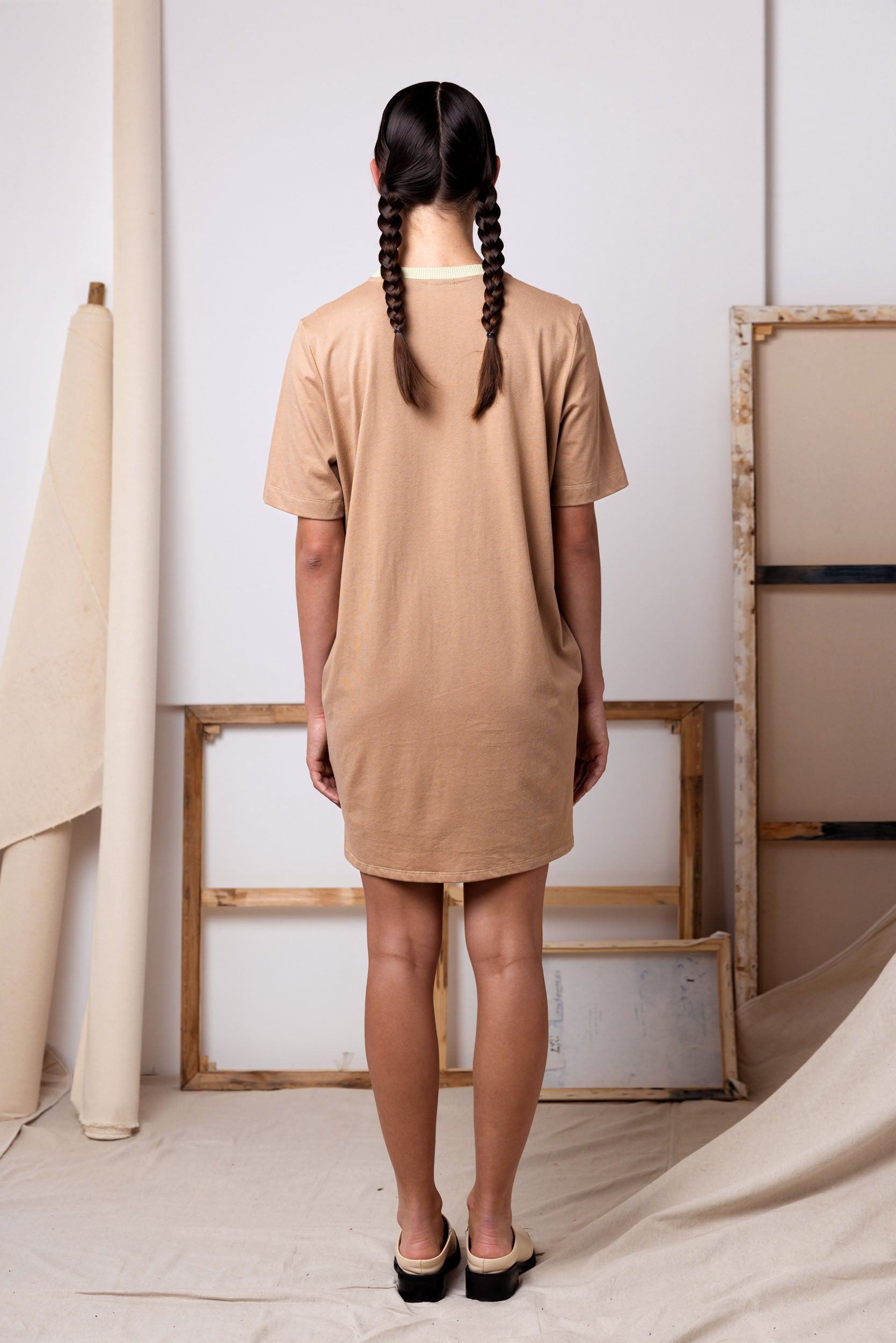 Buddy Tee Dress | Clay