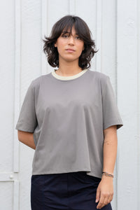 Buddy Tee | Grey Sage | XL - ReCreate Clothing