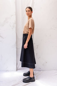 Cas Skirt | Black | XL - ReCreate Clothing